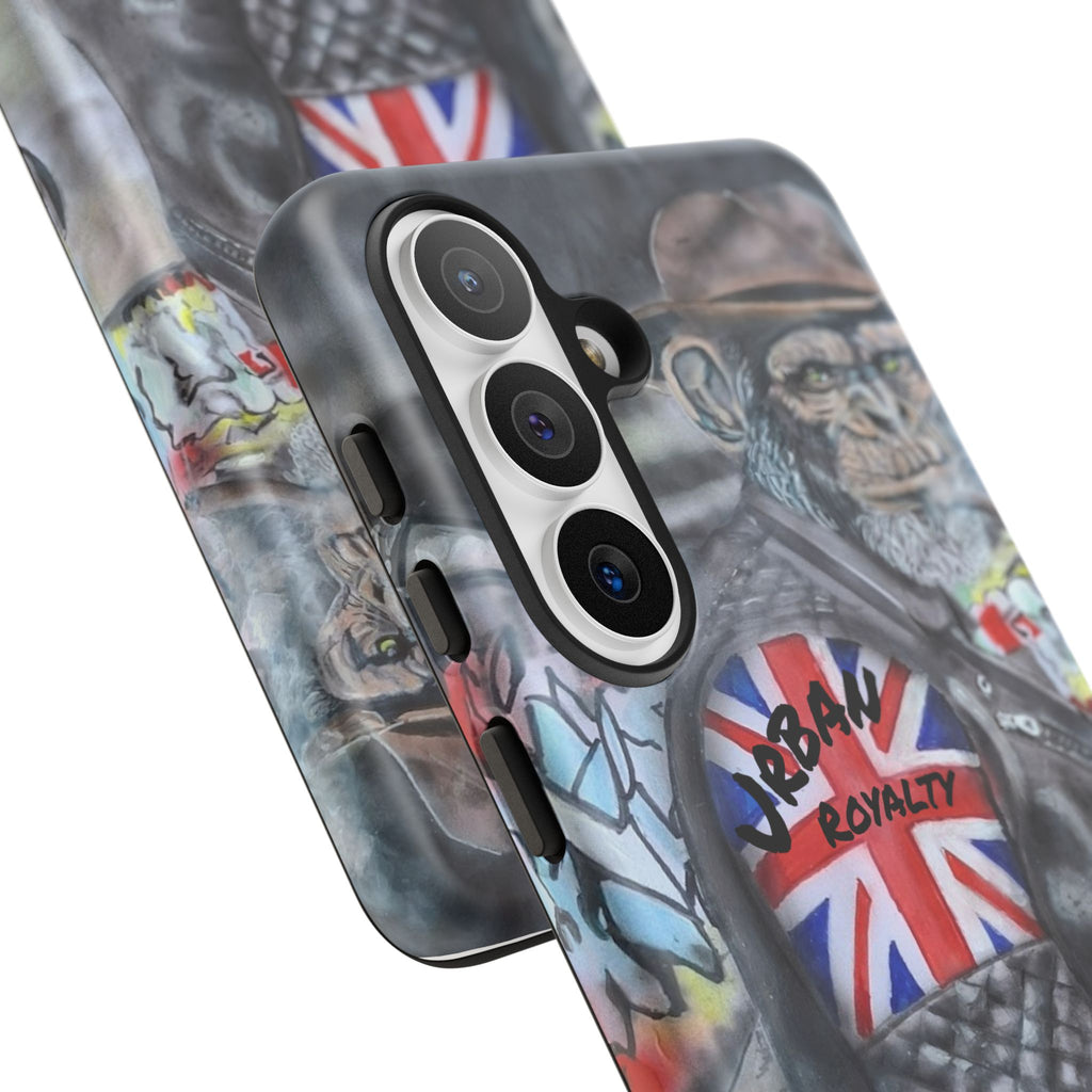 Urban Royalty Monkey Phone Case – Graffiti Biker Protective Cover