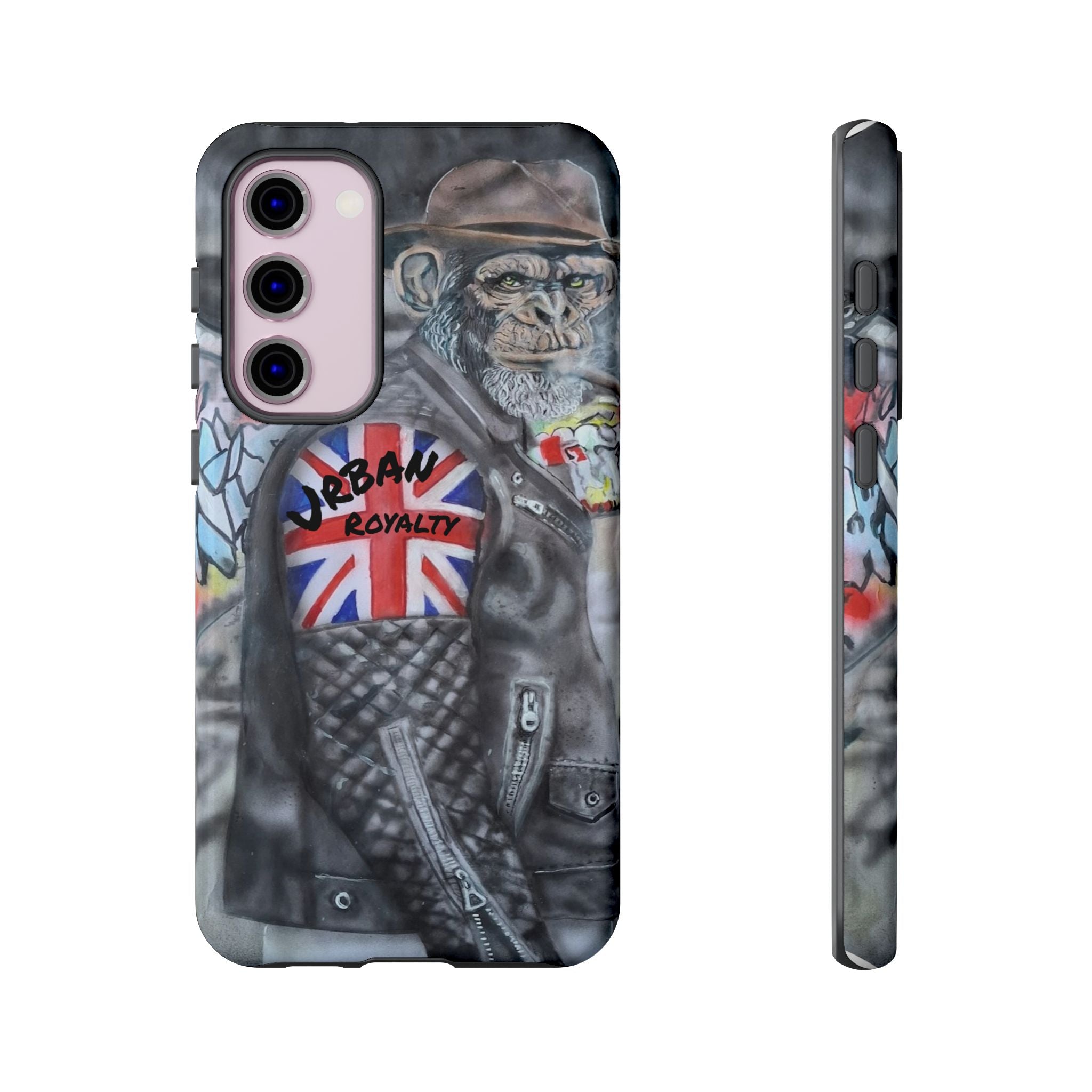 Urban Royalty Monkey Phone Case – Graffiti Biker Protective Cover