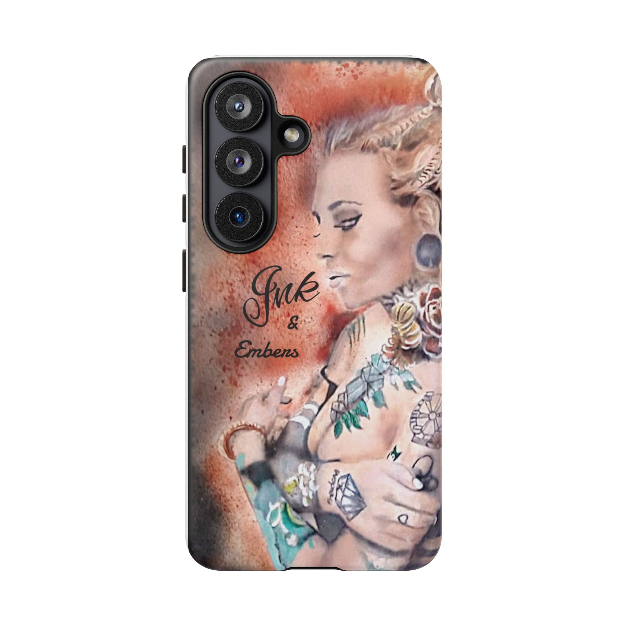 Tattooed Pin-Up Tough Case — Ink & Embers Phone Cover