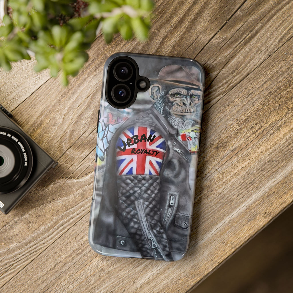 Urban Royalty Monkey Phone Case – Graffiti Biker Protective Cover