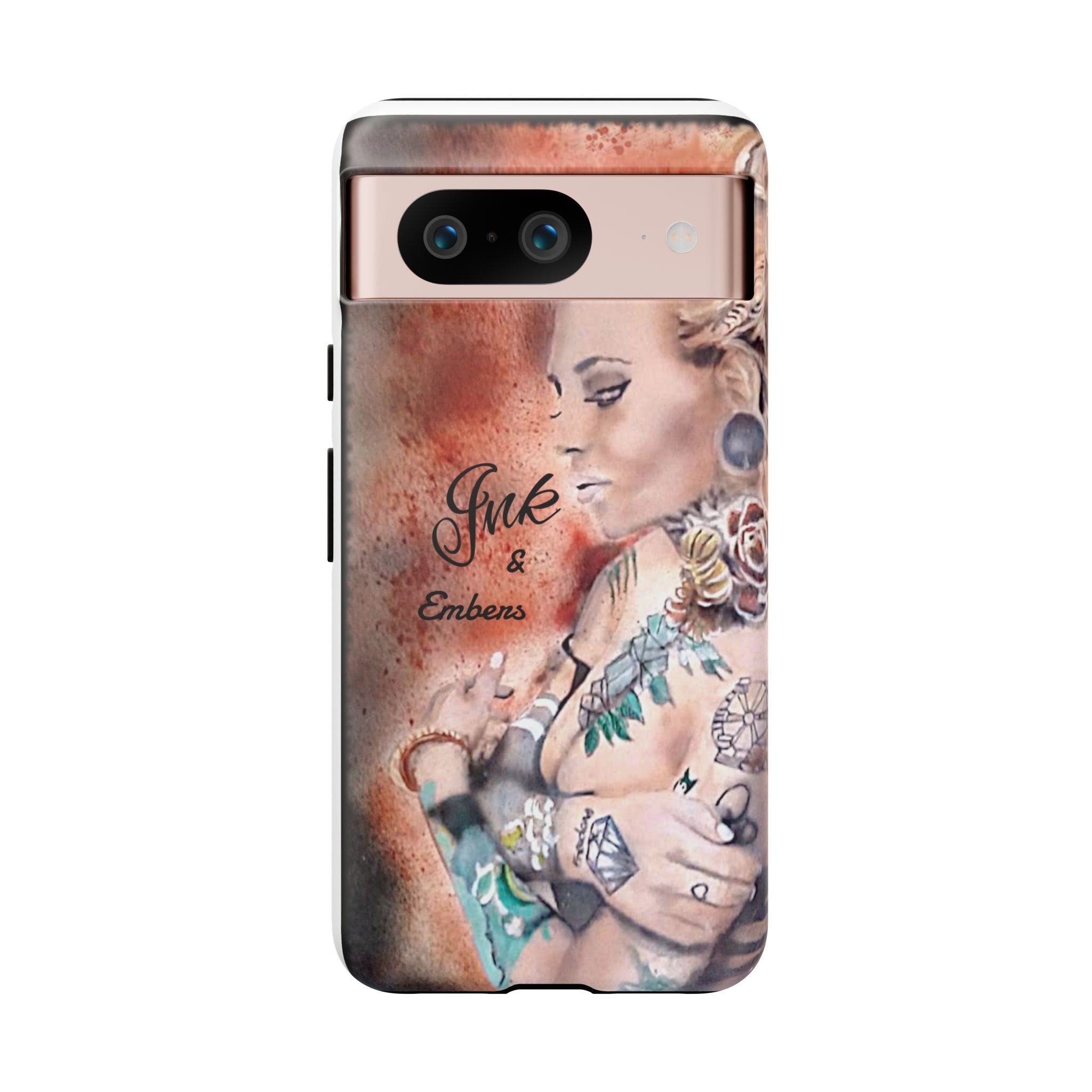 Tattooed Pin-Up Tough Case — Ink & Embers Phone Cover
