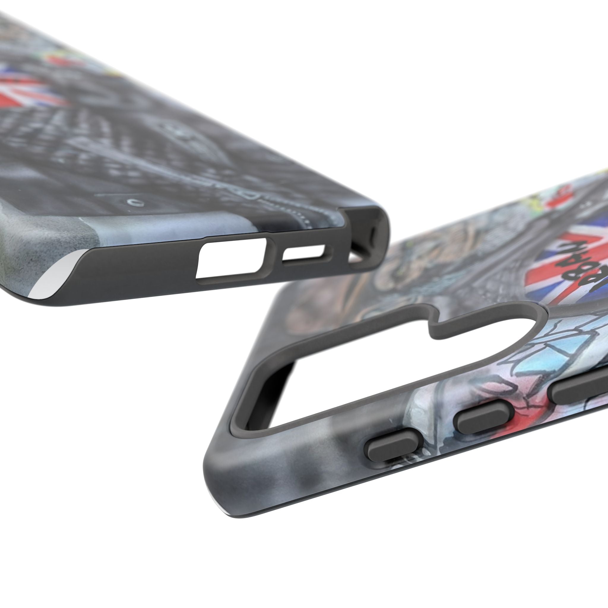 Urban Royalty Monkey Phone Case – Graffiti Biker Protective Cover