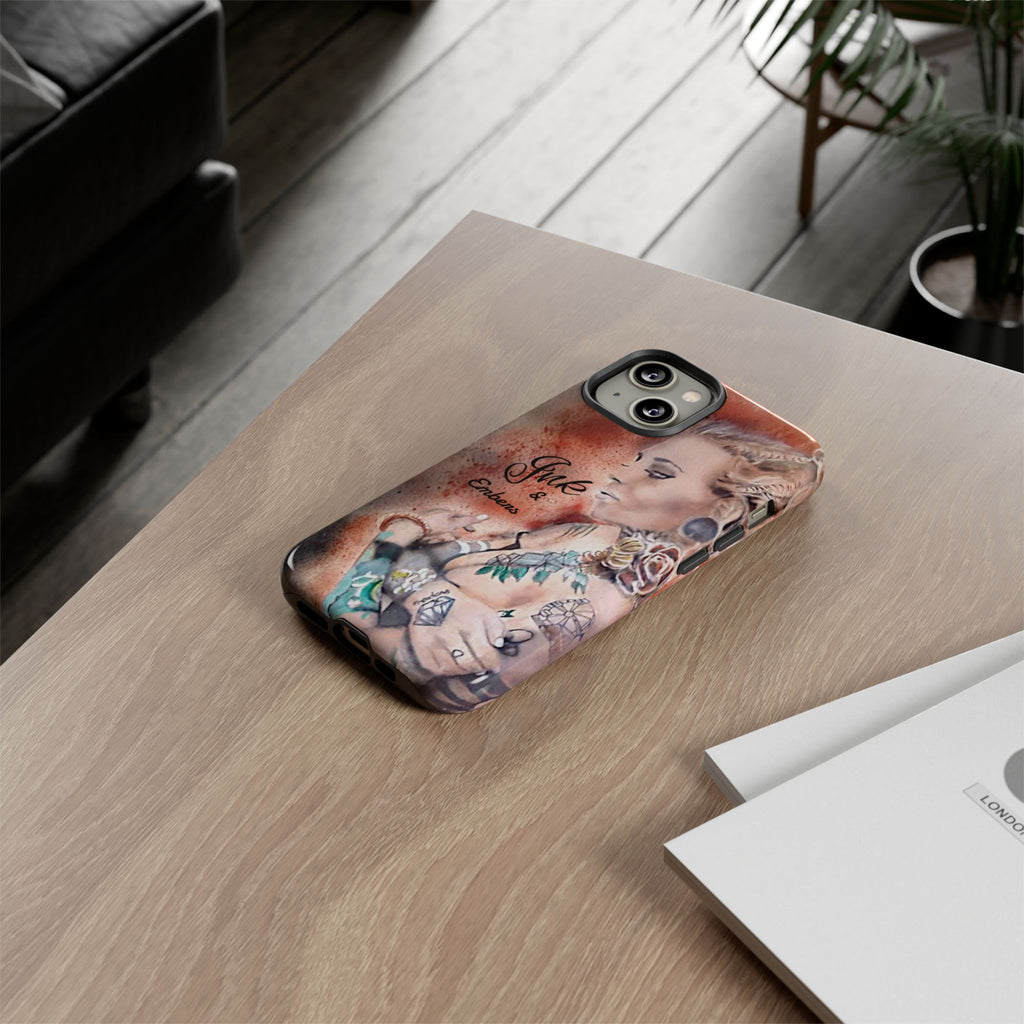 Tattooed Pin-Up Tough Case — Ink & Embers Phone Cover