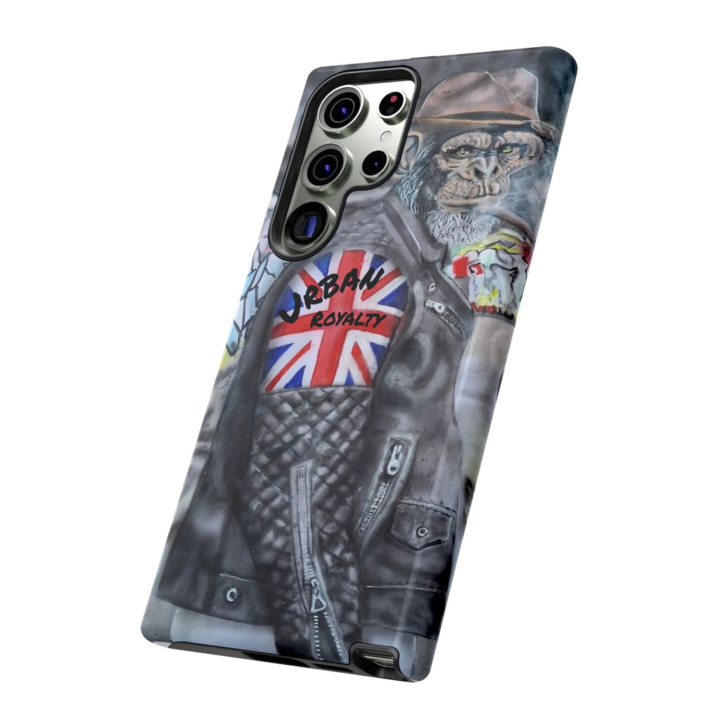 Urban Royalty Monkey Phone Case – Graffiti Biker Protective Cover