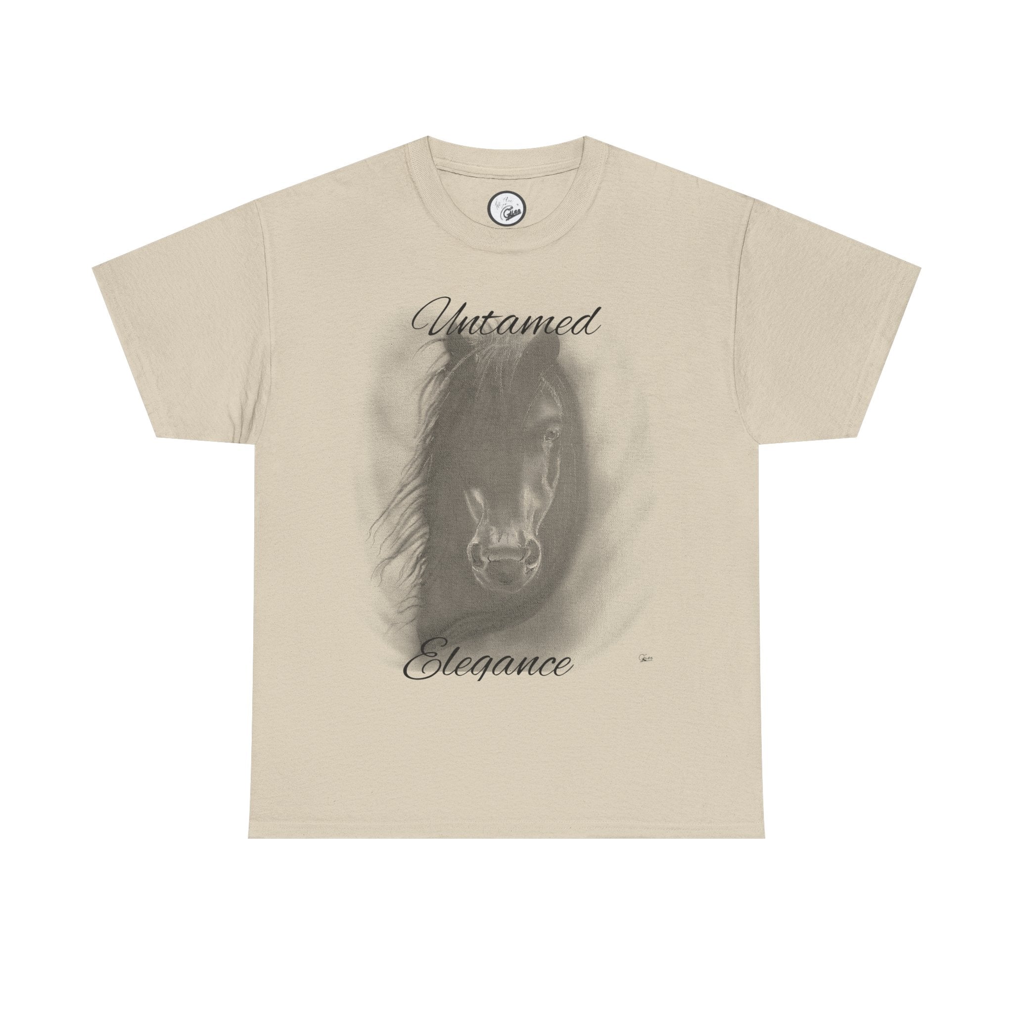 Horse Portrait Tee — "Untamed Elegance" Graphic T-Shirt
