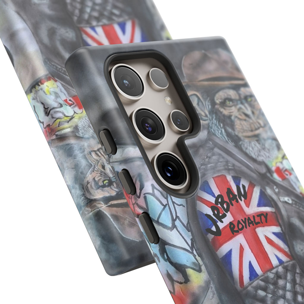 Urban Royalty Monkey Phone Case – Graffiti Biker Protective Cover