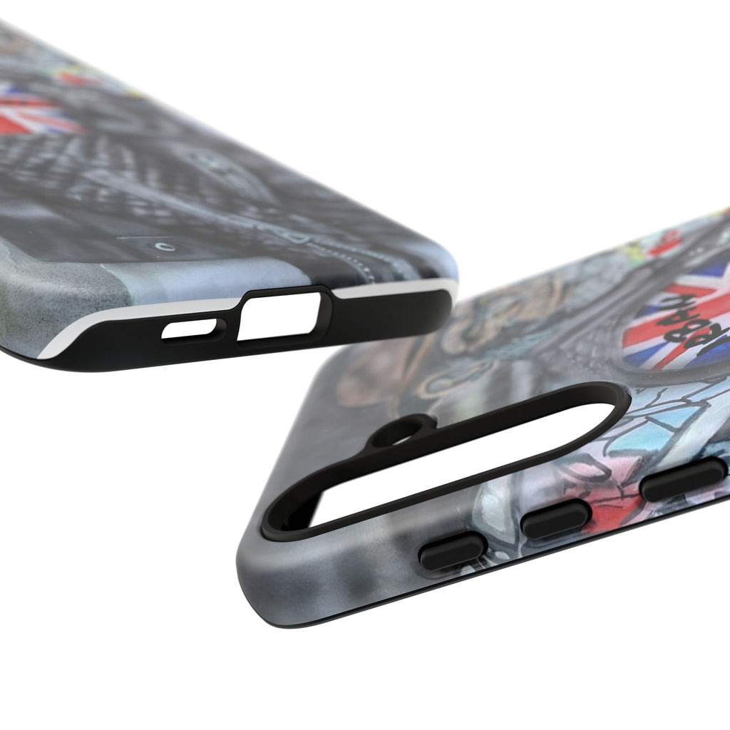 Urban Royalty Monkey Phone Case – Graffiti Biker Protective Cover