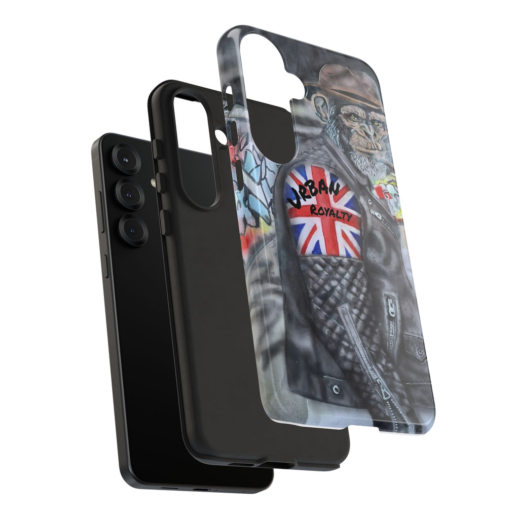 Urban Royalty Monkey Phone Case – Graffiti Biker Protective Cover