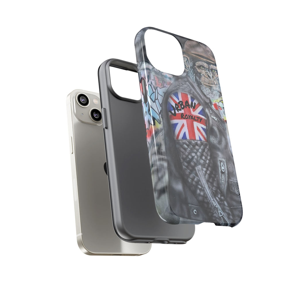 Urban Royalty Monkey Phone Case – Graffiti Biker Protective Cover