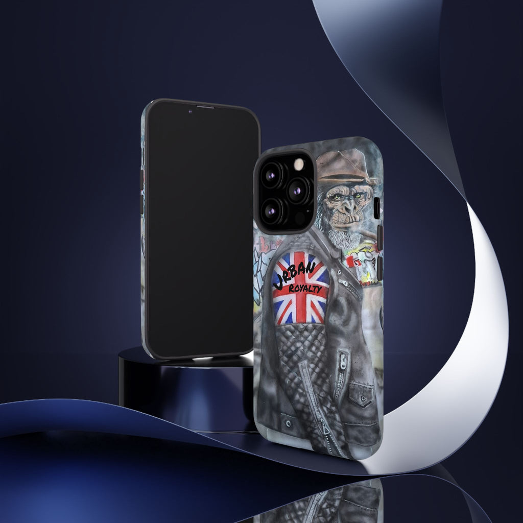 Urban Royalty Monkey Phone Case – Graffiti Biker Protective Cover