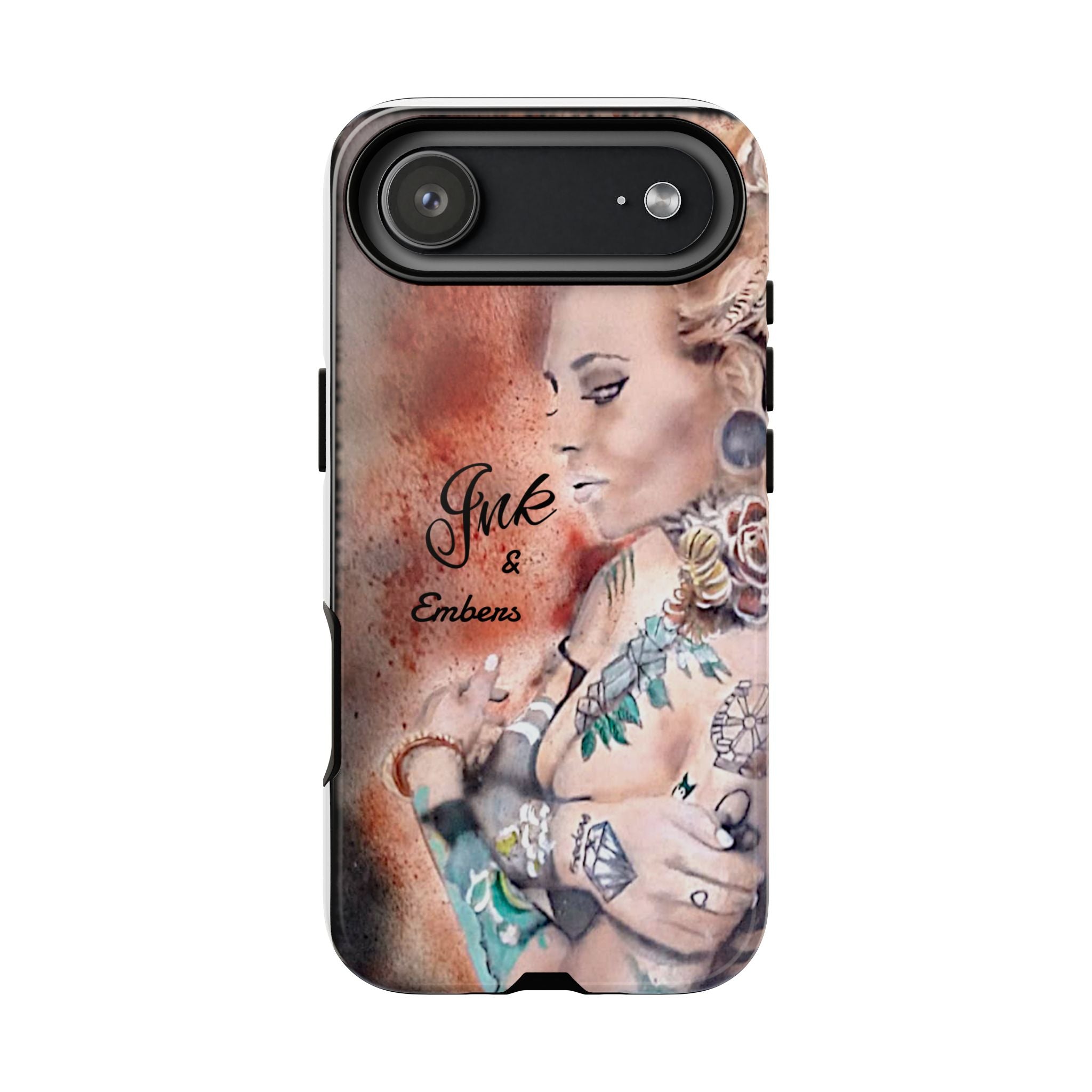 Tattooed Pin-Up Tough Case — Ink & Embers Phone Cover