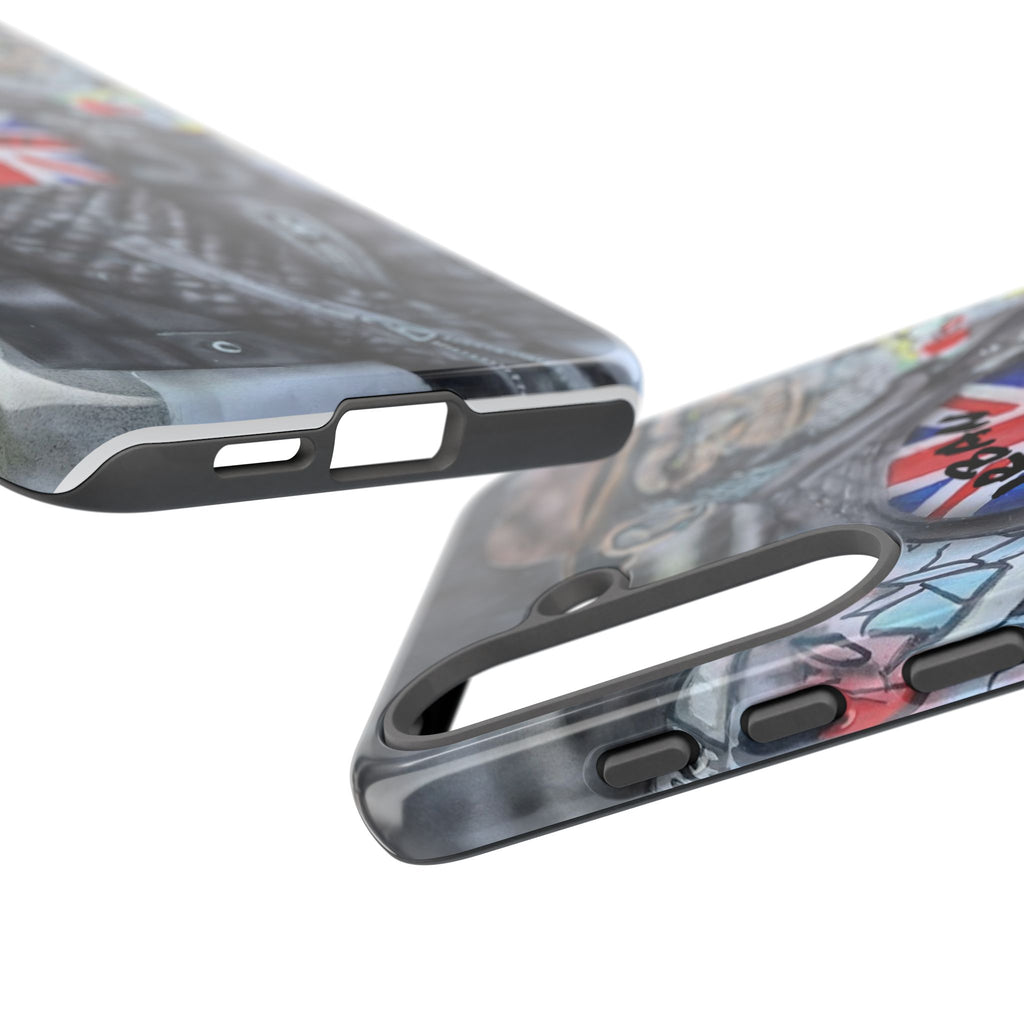 Urban Royalty Monkey Phone Case – Graffiti Biker Protective Cover