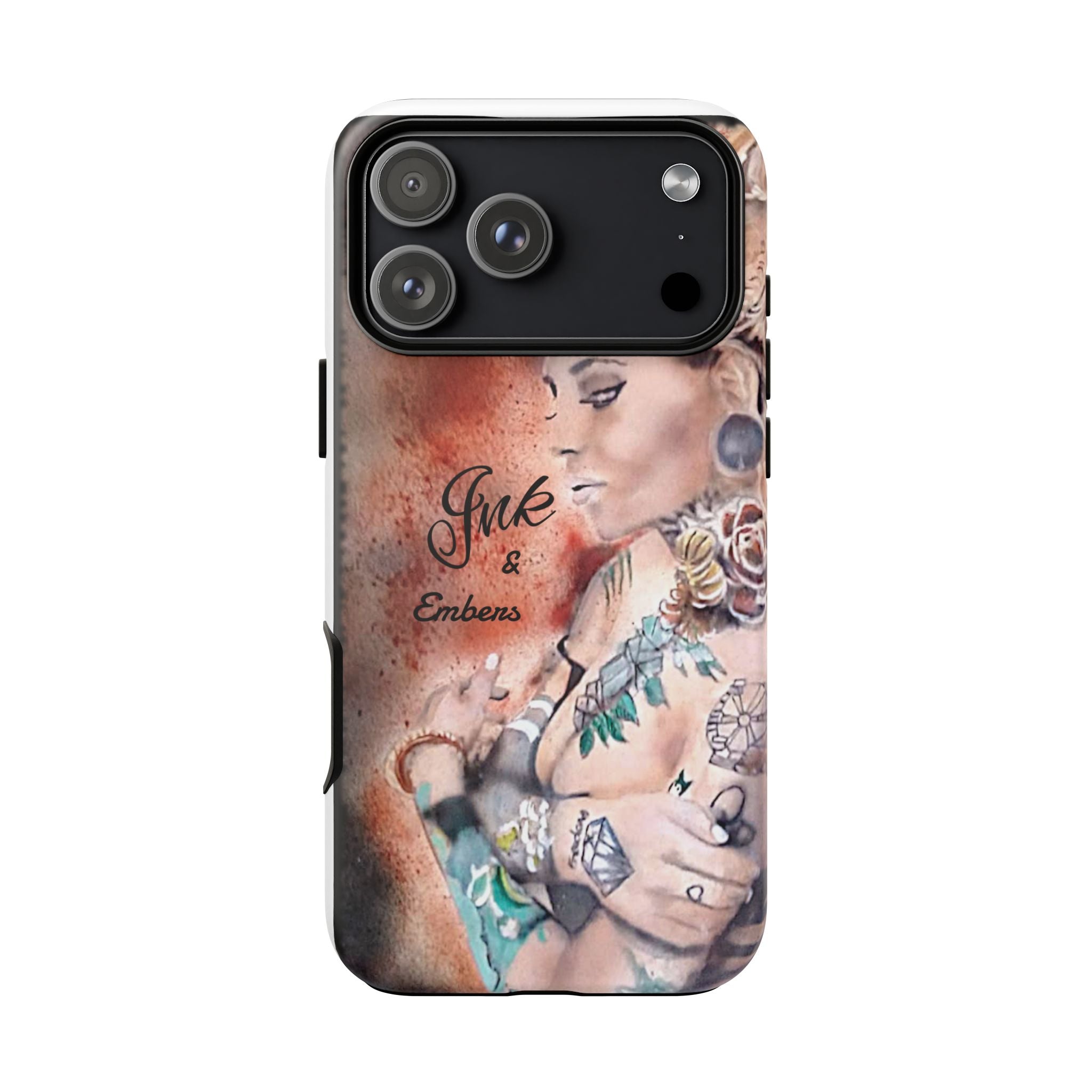Tattooed Pin-Up Tough Case — Ink & Embers Phone Cover