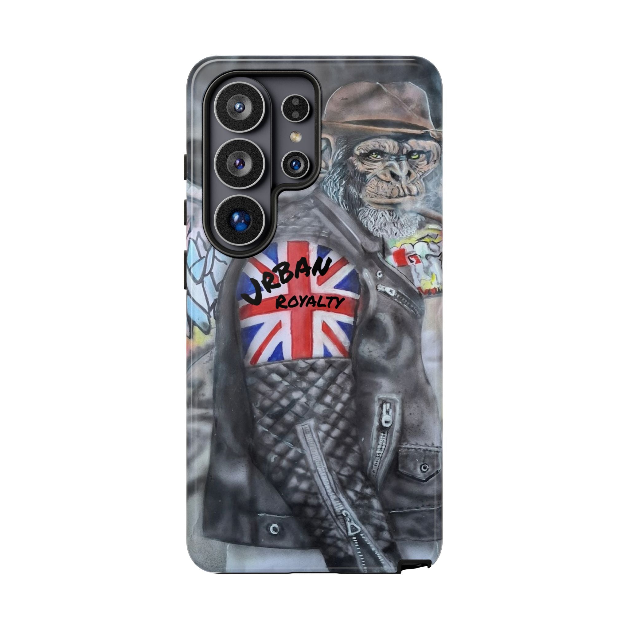 Urban Royalty Monkey Phone Case – Graffiti Biker Protective Cover