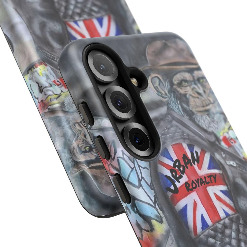 Urban Royalty Monkey Phone Case – Graffiti Biker Protective Cover