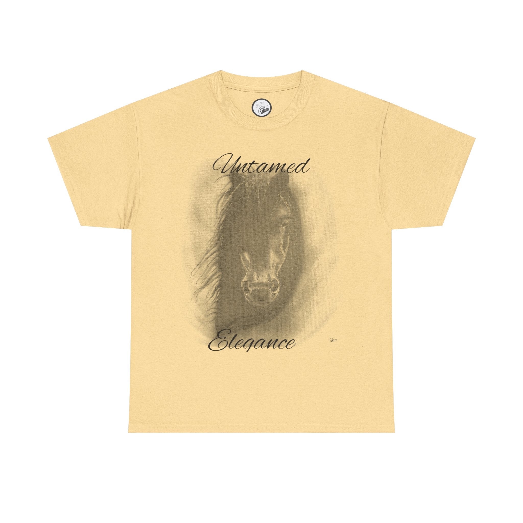Horse Portrait Tee — "Untamed Elegance" Graphic T-Shirt
