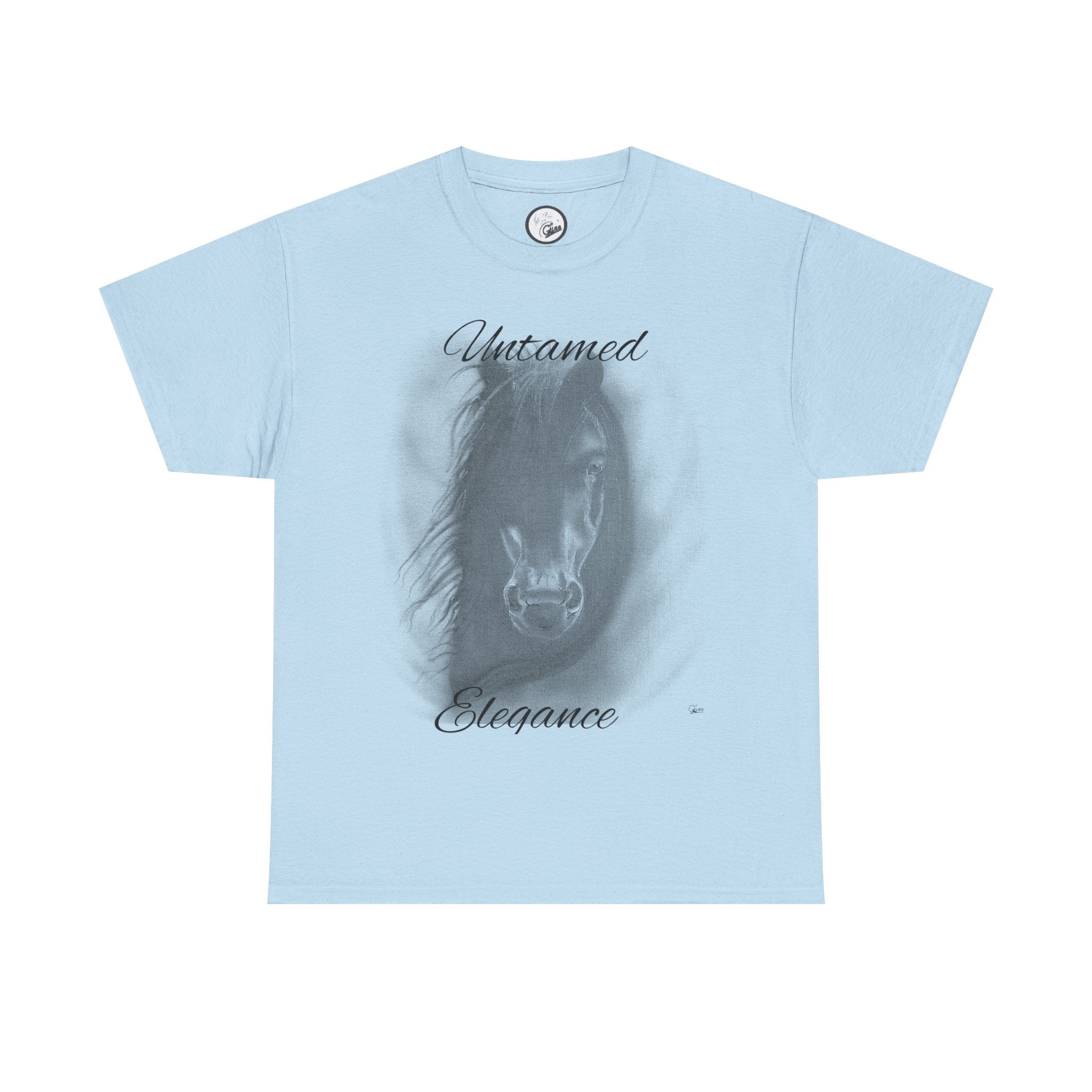 Horse Portrait Tee — "Untamed Elegance" Graphic T-Shirt