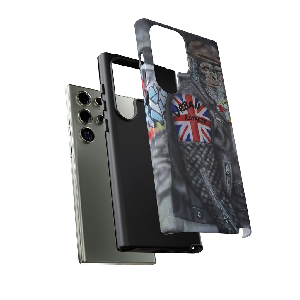 Urban Royalty Monkey Phone Case – Graffiti Biker Protective Cover