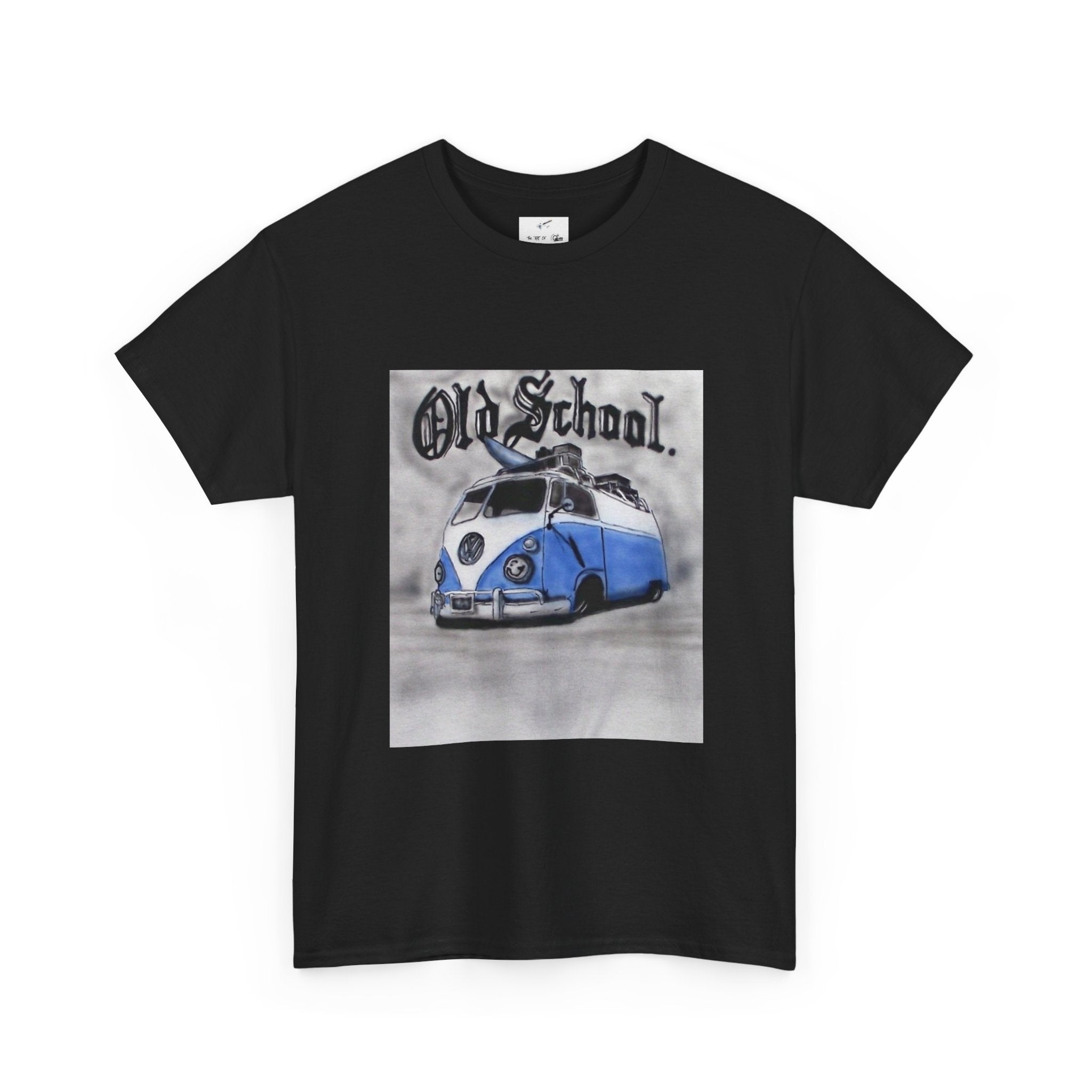 Old School Blue VW Surf Bus T-Shirt