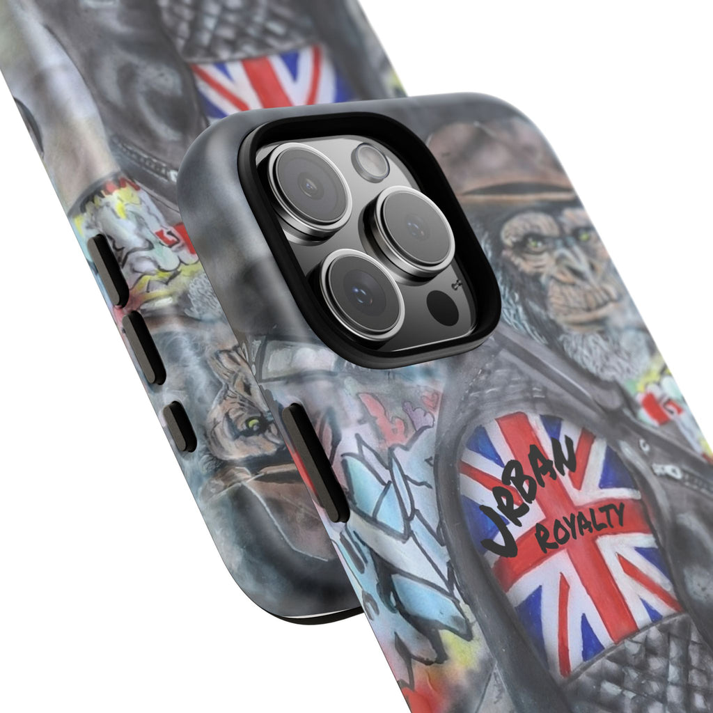 Urban Royalty Monkey Phone Case – Graffiti Biker Protective Cover