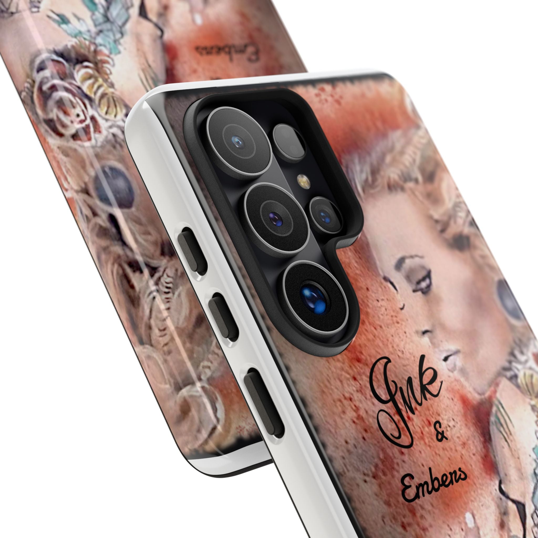 Tattooed Pin-Up Tough Case — Ink & Embers Phone Cover