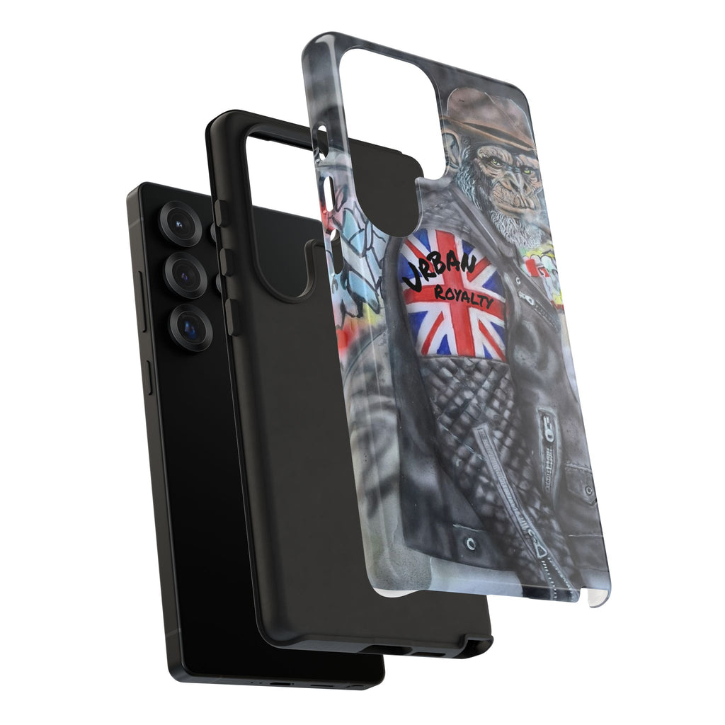 Urban Royalty Monkey Phone Case – Graffiti Biker Protective Cover