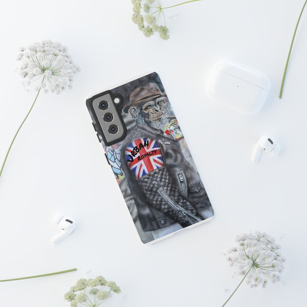 Urban Royalty Monkey Phone Case – Graffiti Biker Protective Cover