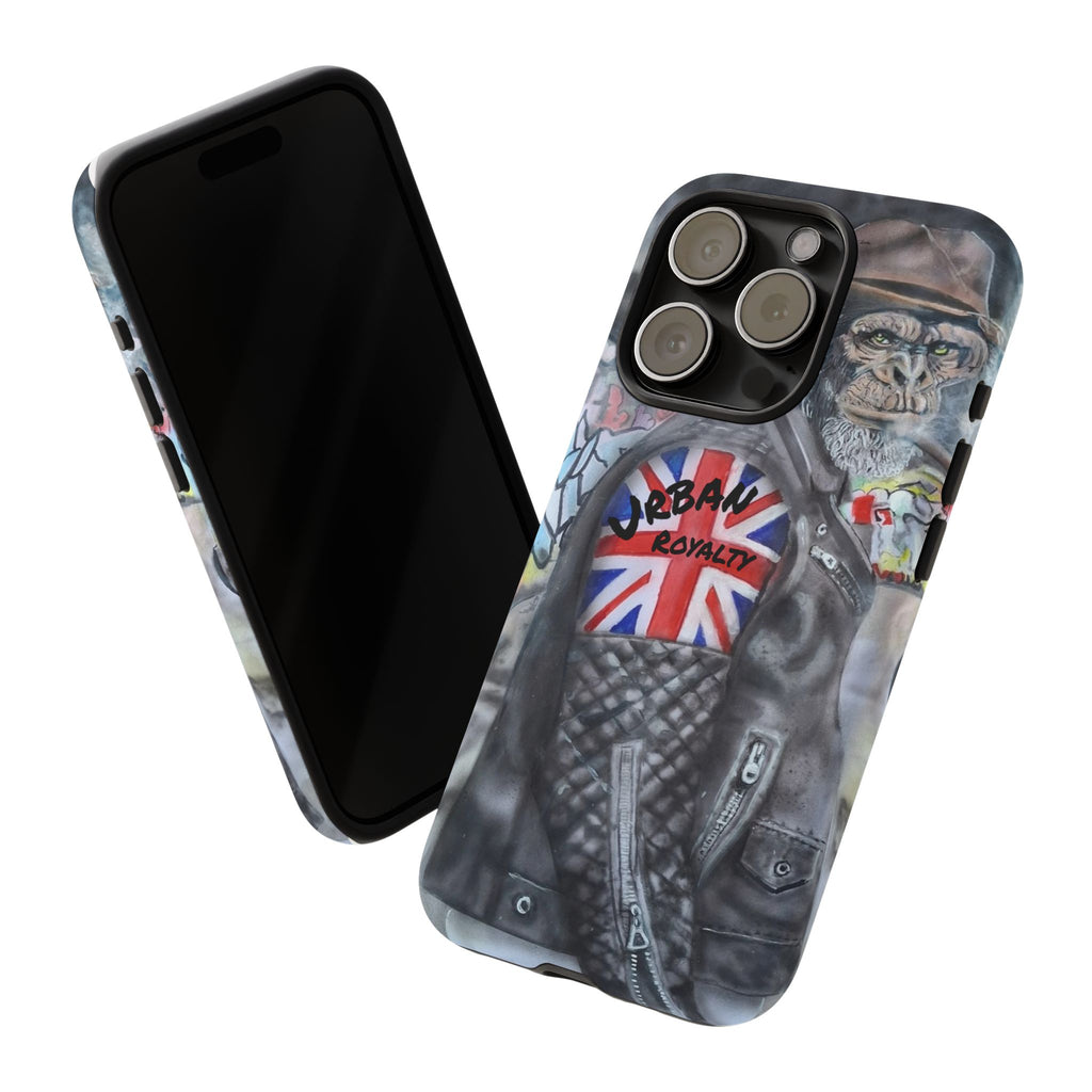 Urban Royalty Monkey Phone Case – Graffiti Biker Protective Cover