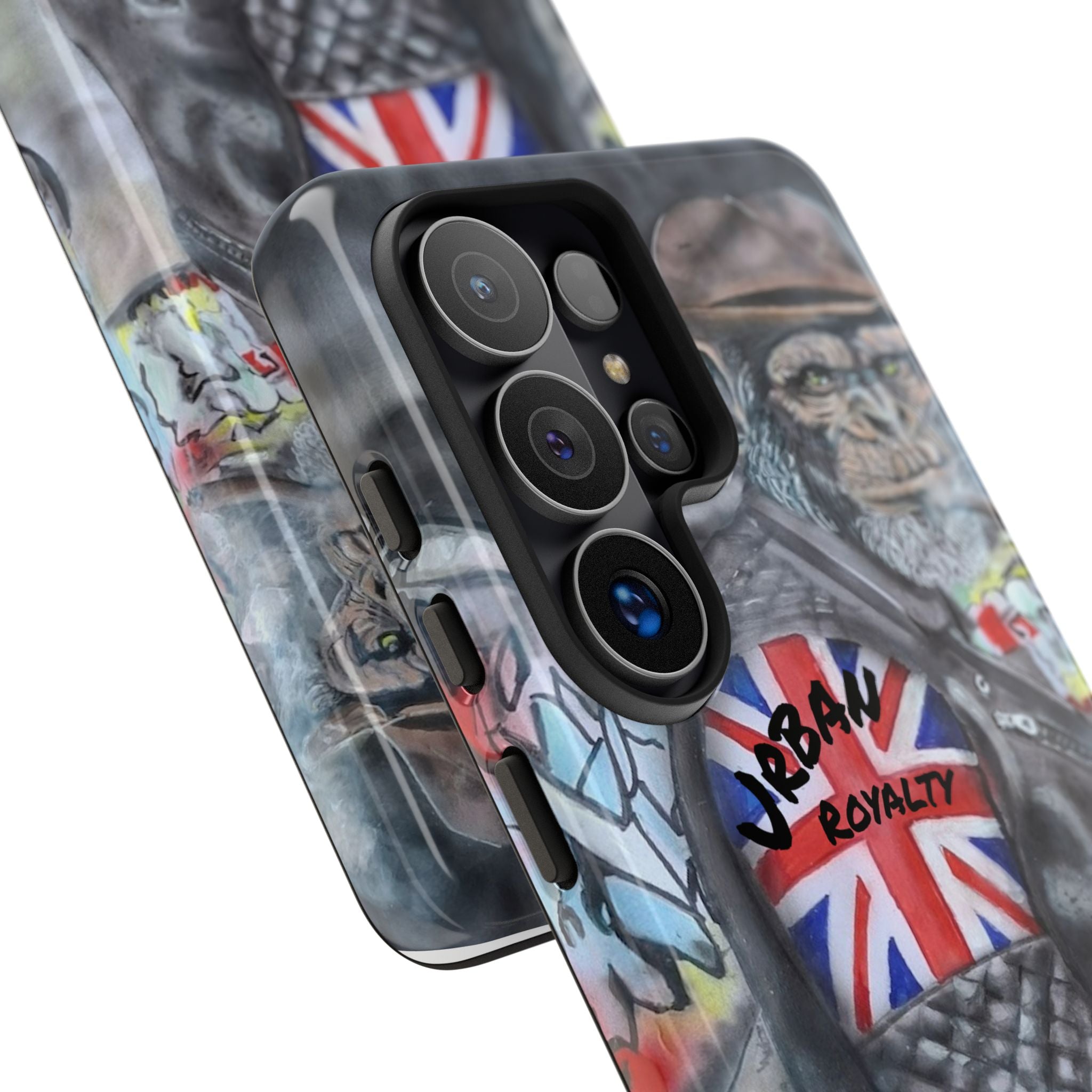 Urban Royalty Monkey Phone Case – Graffiti Biker Protective Cover