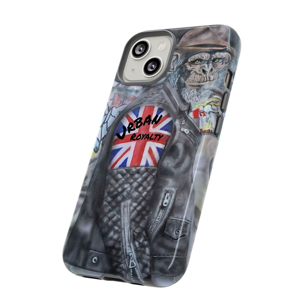 Urban Royalty Monkey Phone Case – Graffiti Biker Protective Cover