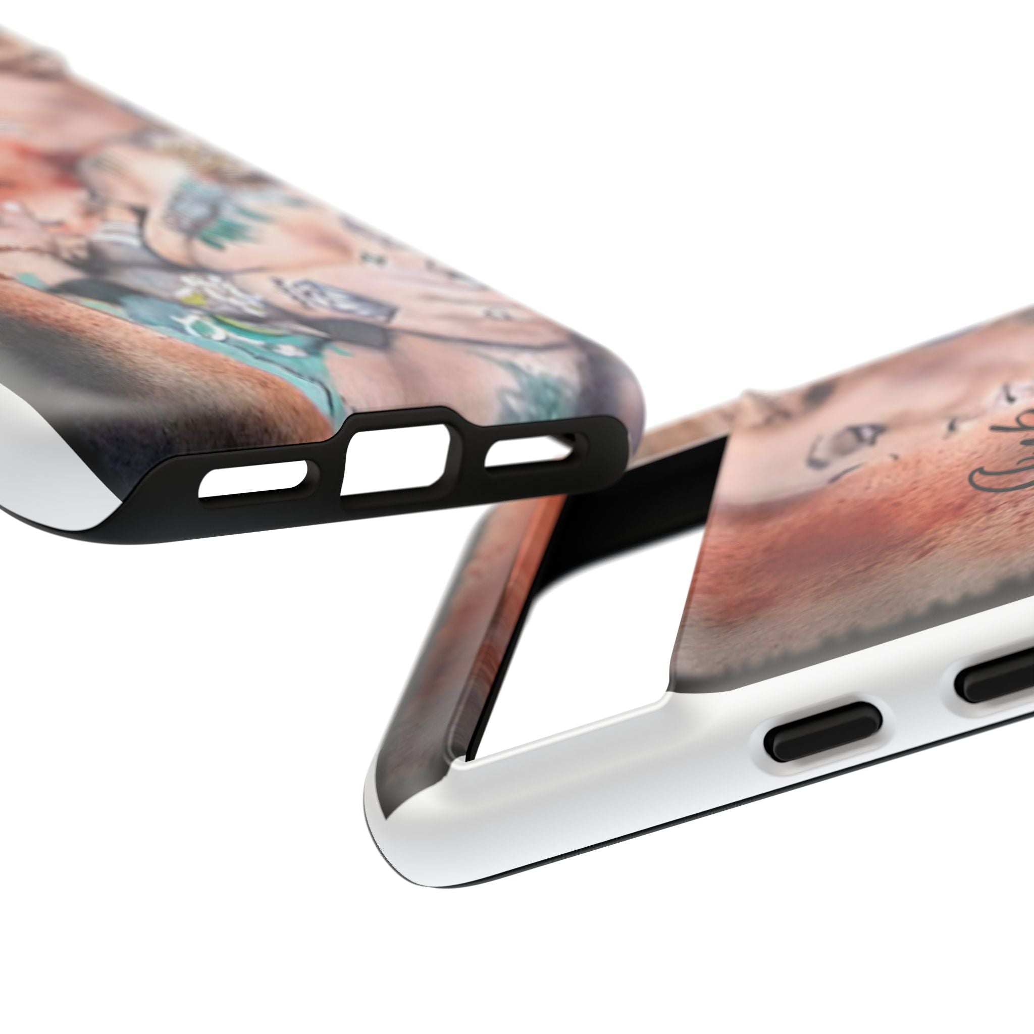 Tattooed Pin-Up Tough Case — Ink & Embers Phone Cover