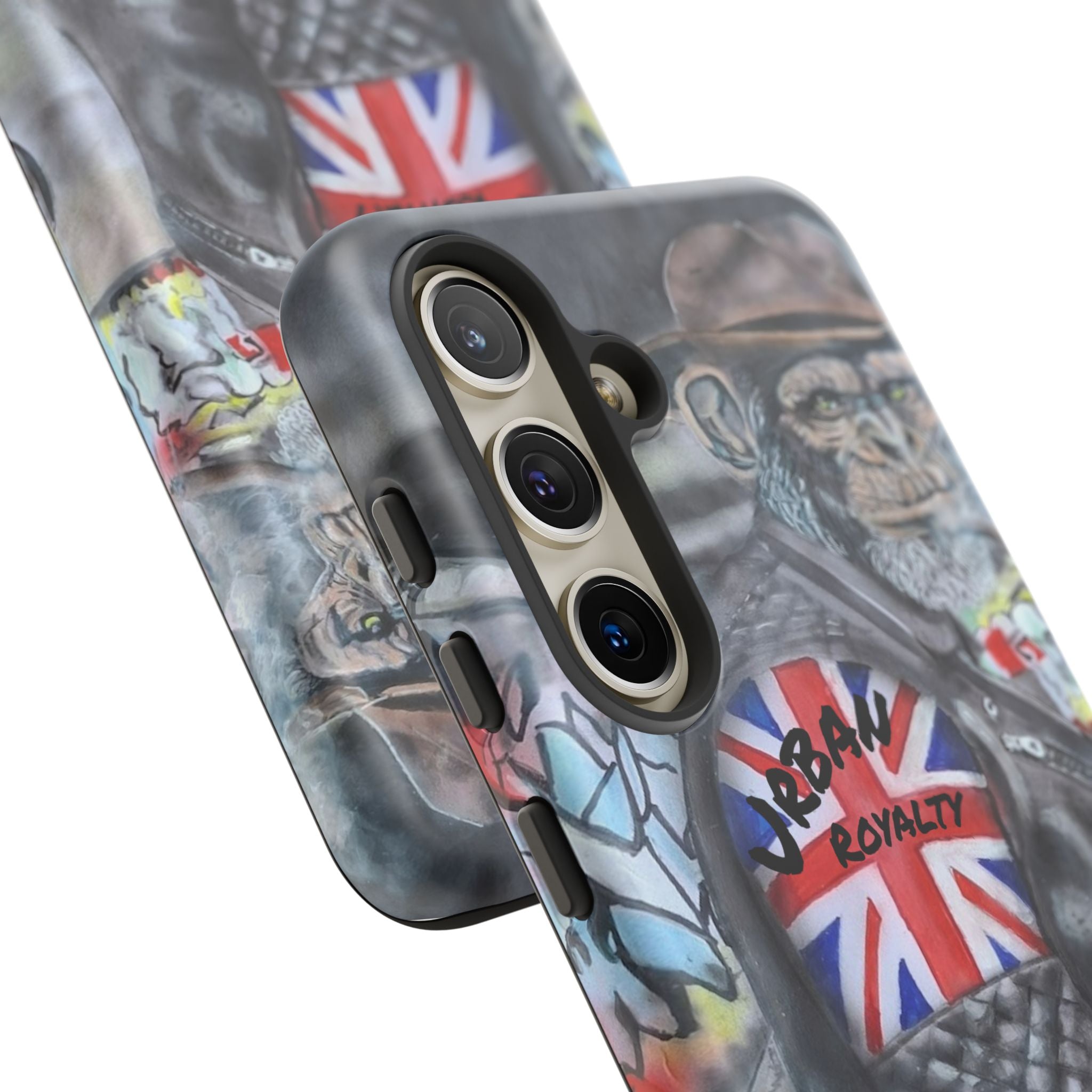 Urban Royalty Monkey Phone Case – Graffiti Biker Protective Cover