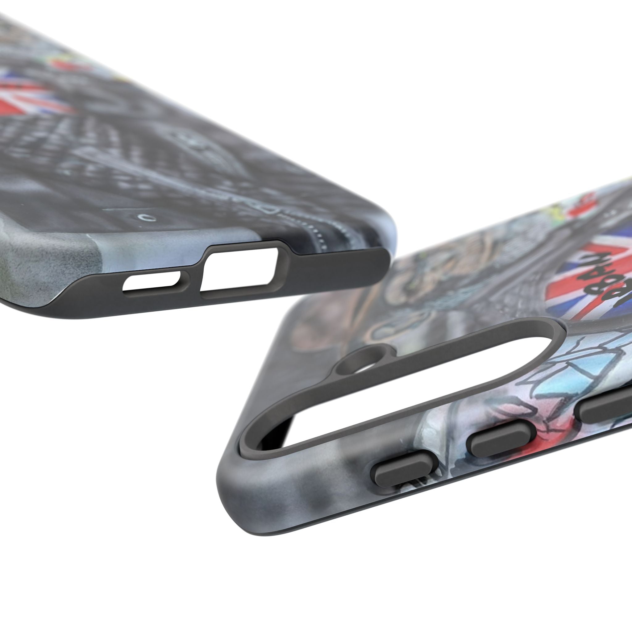 Urban Royalty Monkey Phone Case – Graffiti Biker Protective Cover