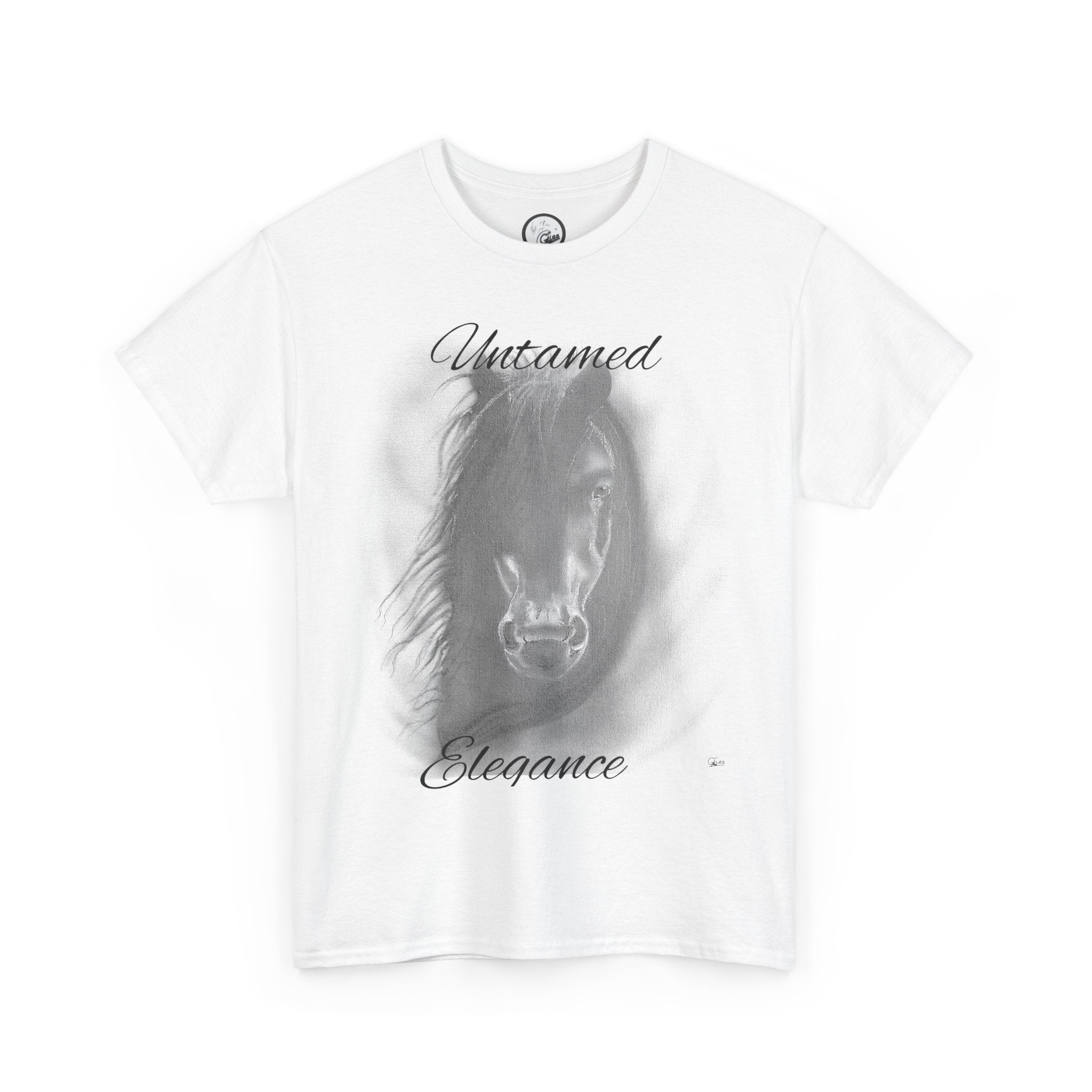 Horse Portrait Tee — "Untamed Elegance" Graphic T-Shirt