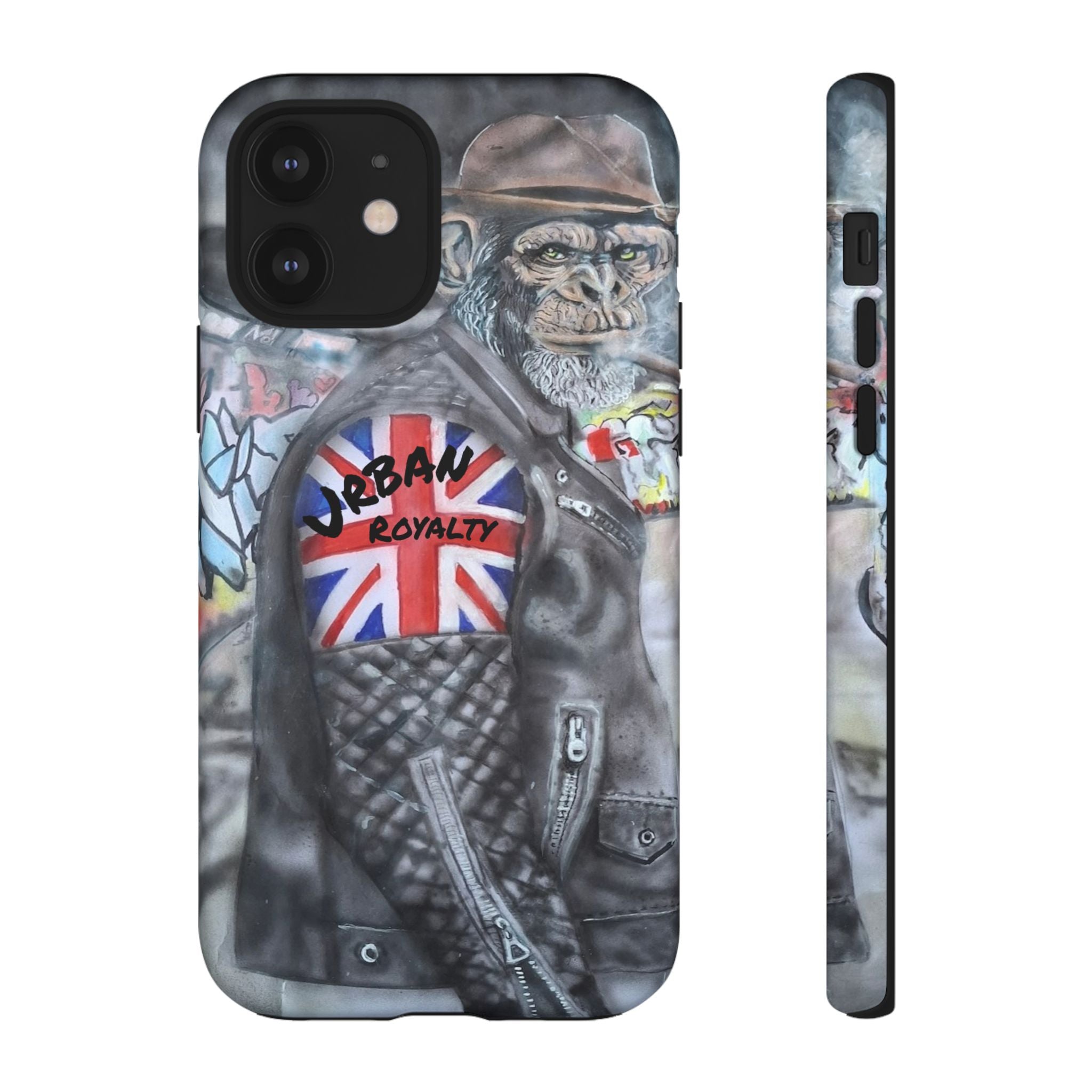 Urban Royalty Monkey Phone Case – Graffiti Biker Protective Cover