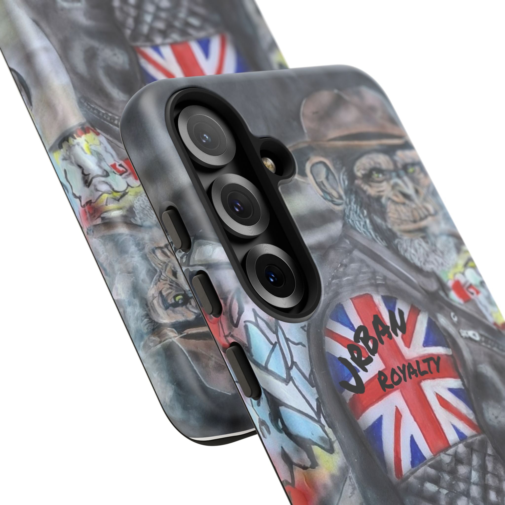 Urban Royalty Monkey Phone Case – Graffiti Biker Protective Cover