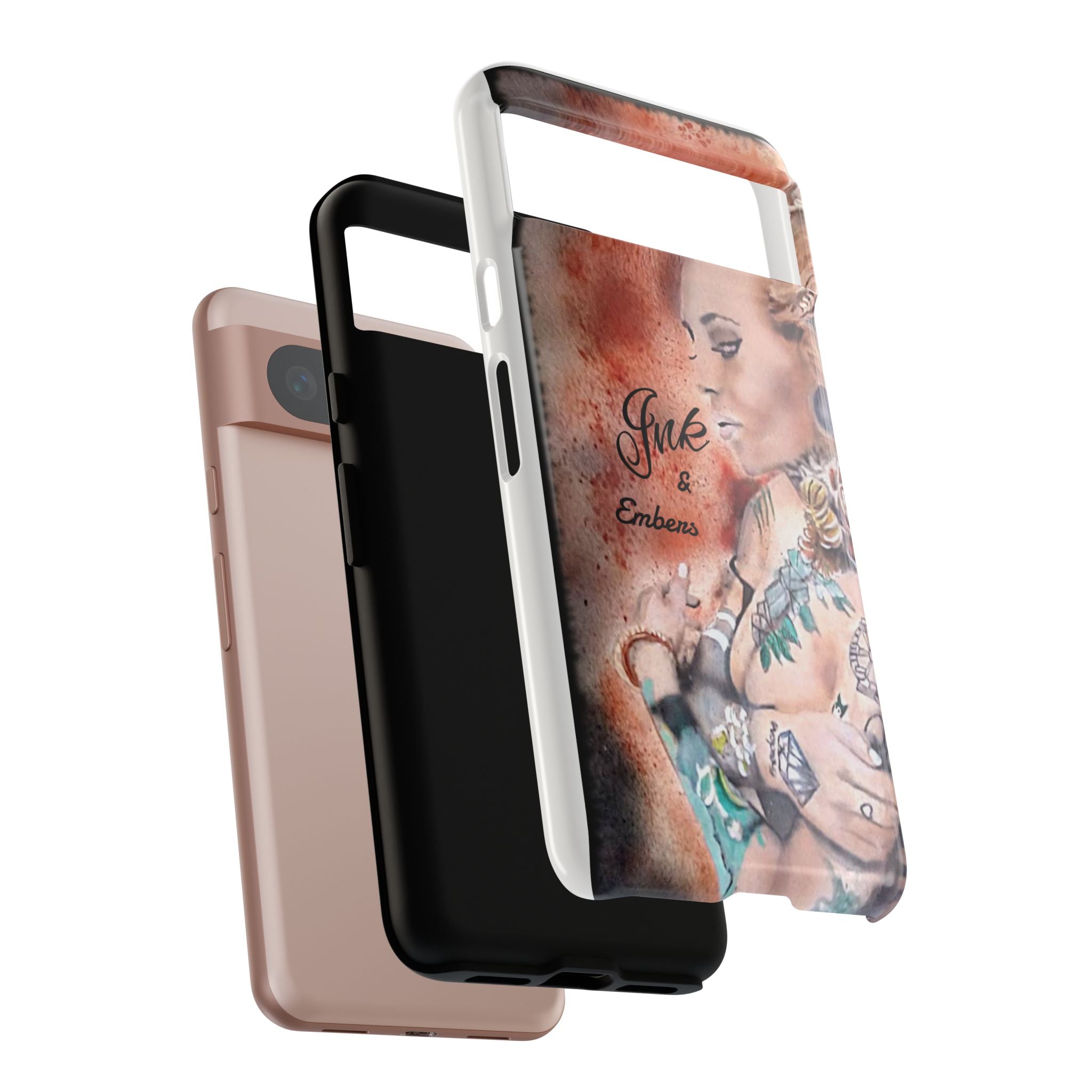 Tattooed Pin-Up Tough Case — Ink & Embers Phone Cover