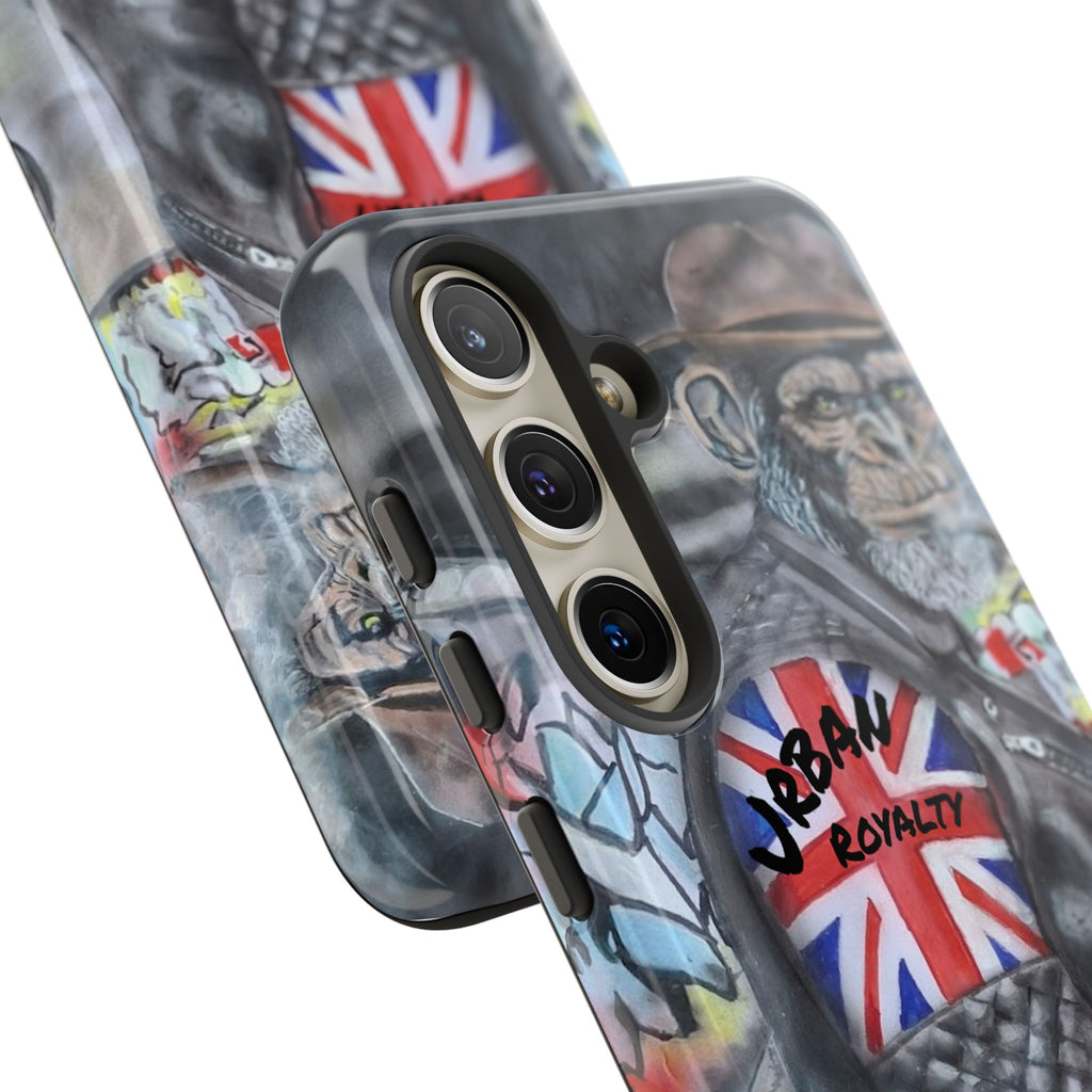 Urban Royalty Monkey Phone Case – Graffiti Biker Protective Cover