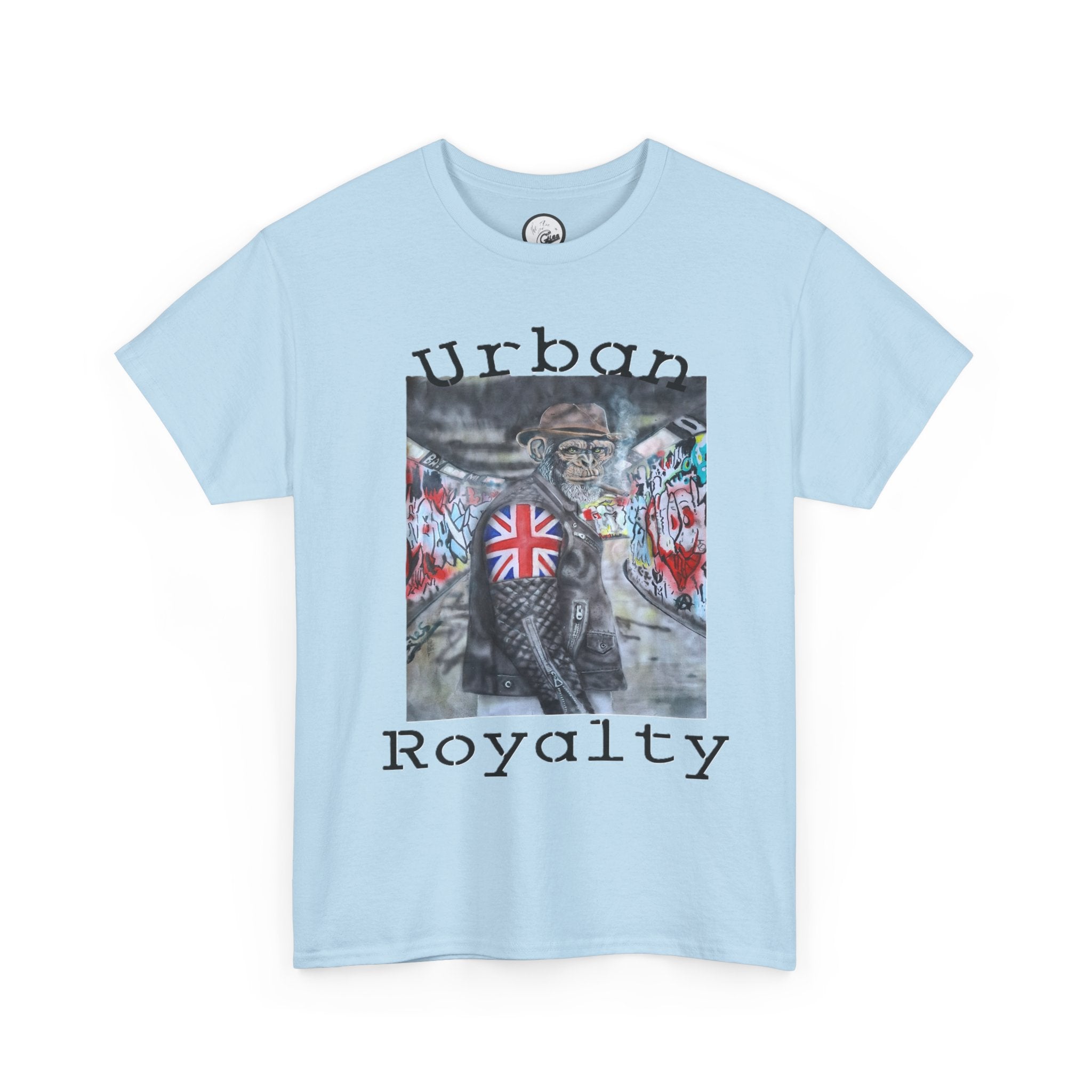 Urban Royalty T-Shirt — Street Art Monkey with Union Jack design Jacket