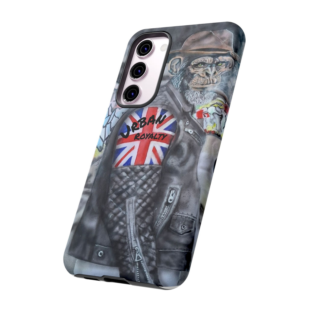 Urban Royalty Monkey Phone Case – Graffiti Biker Protective Cover