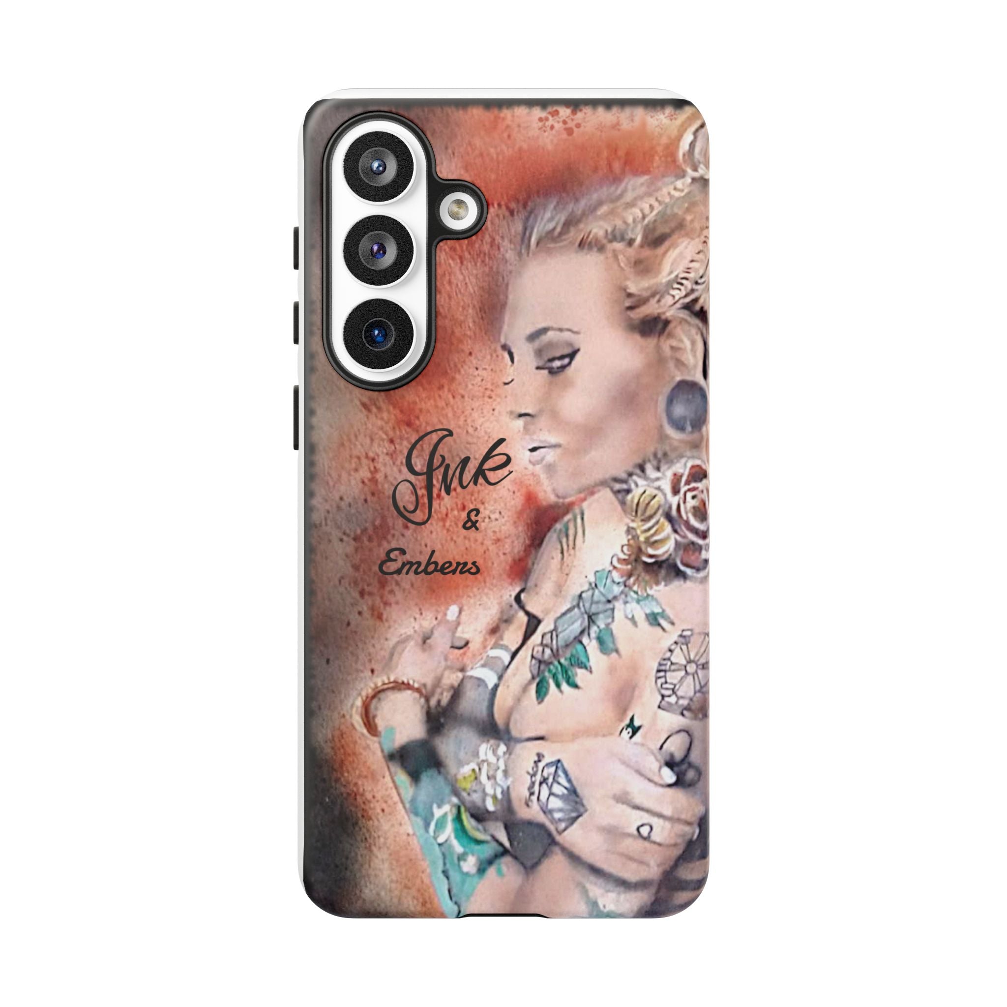 Tattooed Pin-Up Tough Case — Ink & Embers Phone Cover