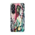 Geisha Art Phone Case — Japanese Parasol iPhone Flexi Case