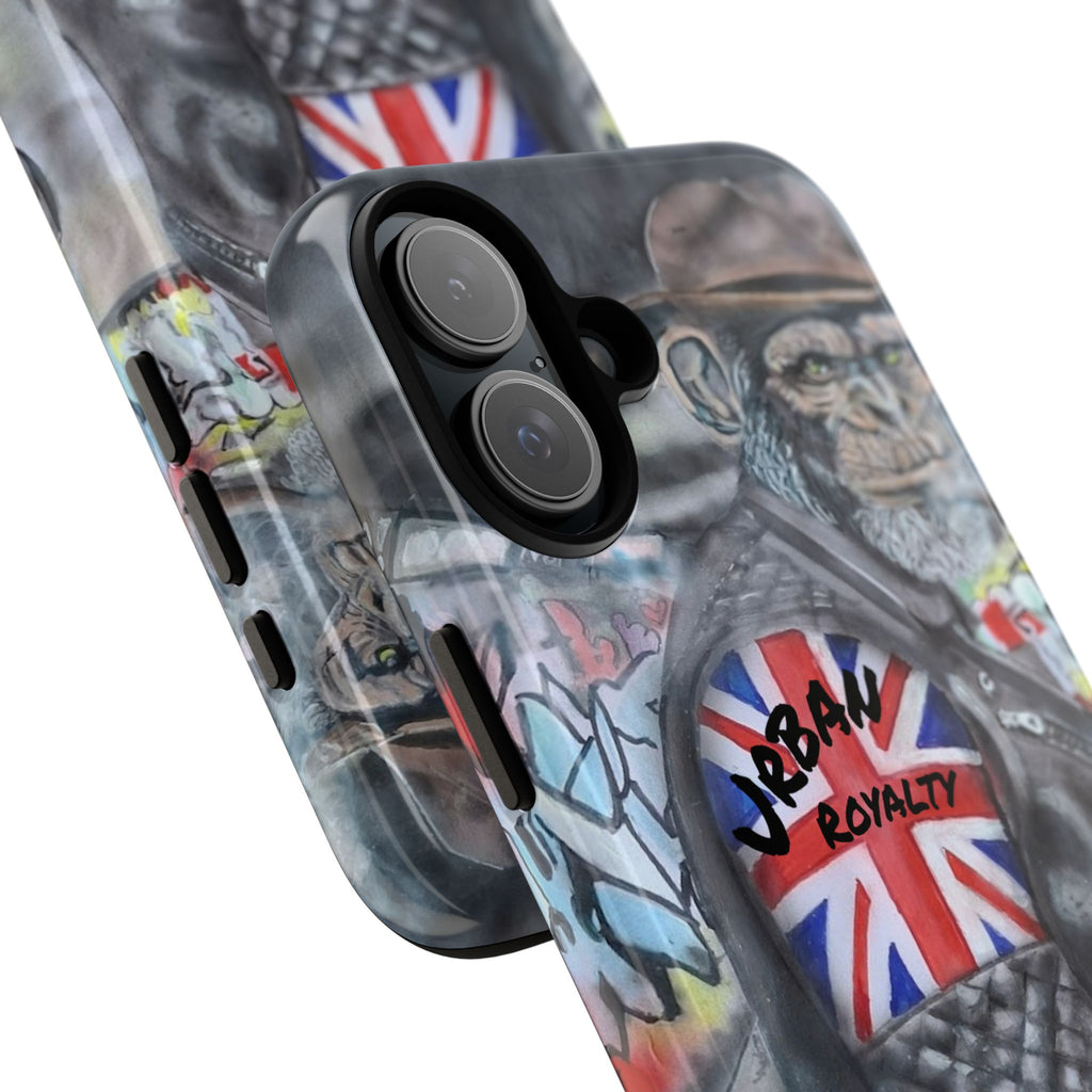 Urban Royalty Monkey Phone Case – Graffiti Biker Protective Cover