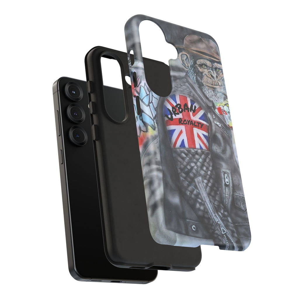 Urban Royalty Monkey Phone Case – Graffiti Biker Protective Cover