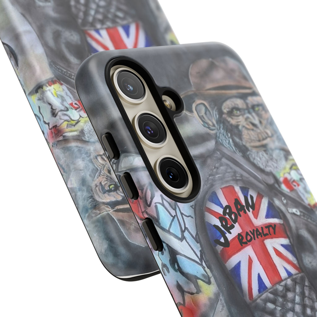 Urban Royalty Monkey Phone Case – Graffiti Biker Protective Cover