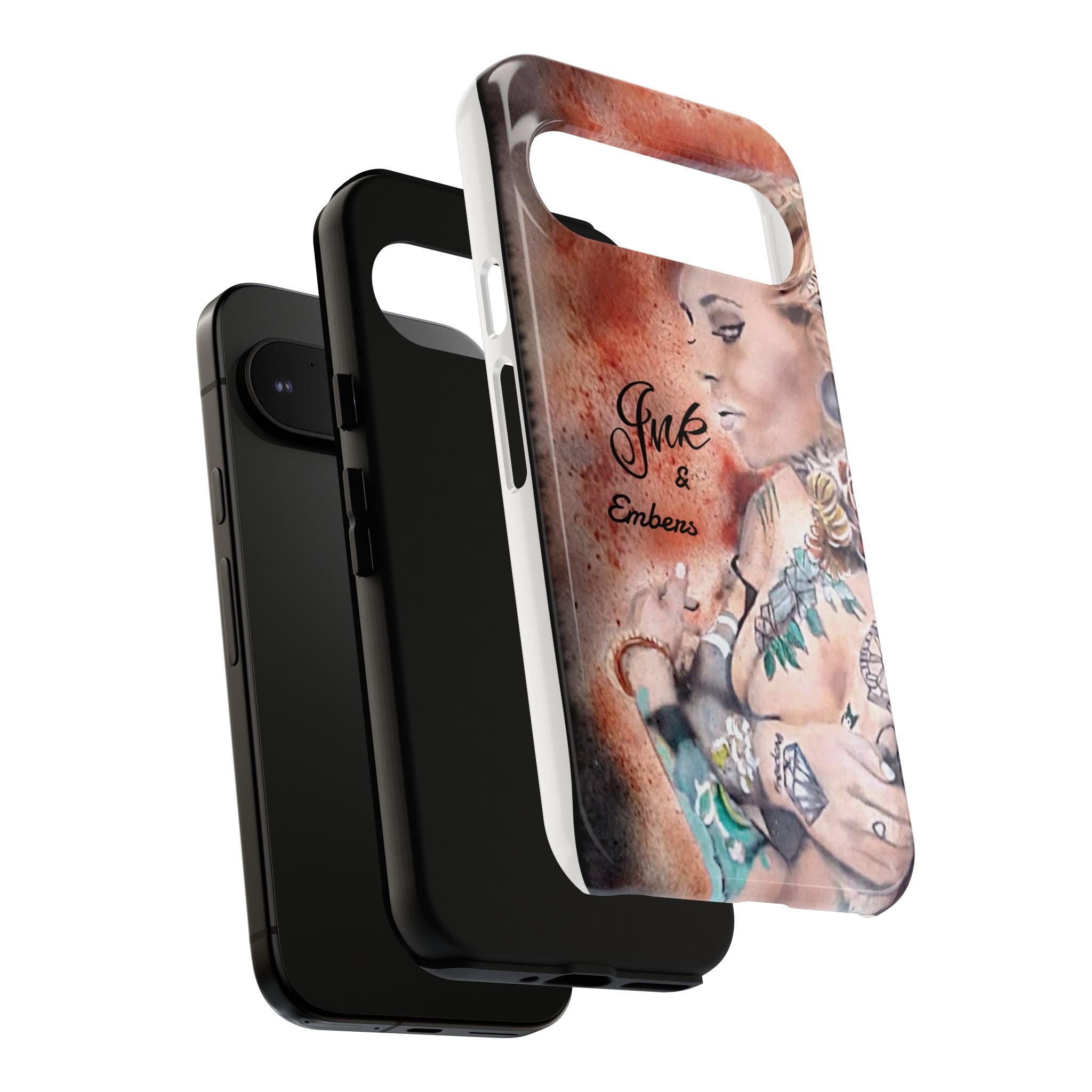Tattooed Pin-Up Tough Case — Ink & Embers Phone Cover