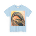 Surf Wave Art T-Shirt — Sunset Ocean Painting Tee
