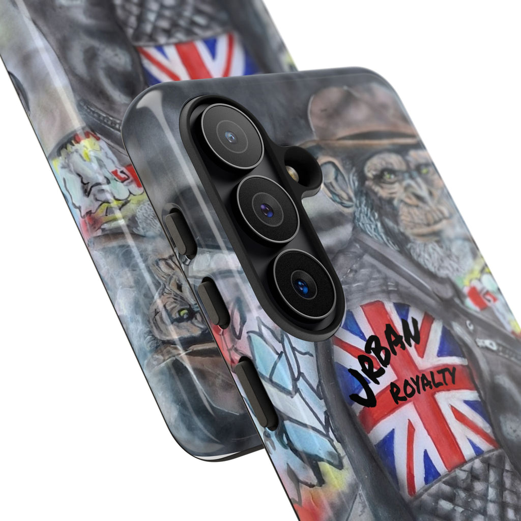 Urban Royalty Monkey Phone Case – Graffiti Biker Protective Cover