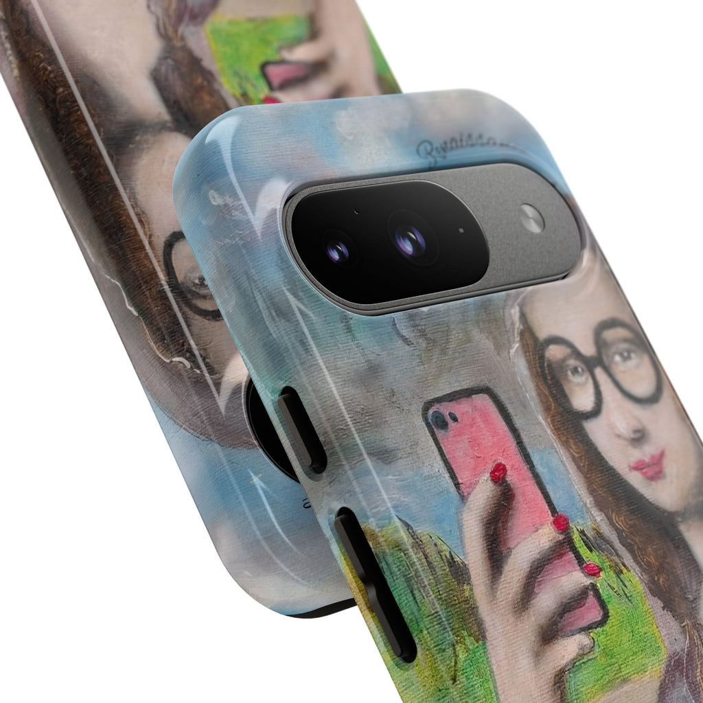 Mona Lisa Selfie Tough Phone Case — Renaissance Reloaded Protective Cover