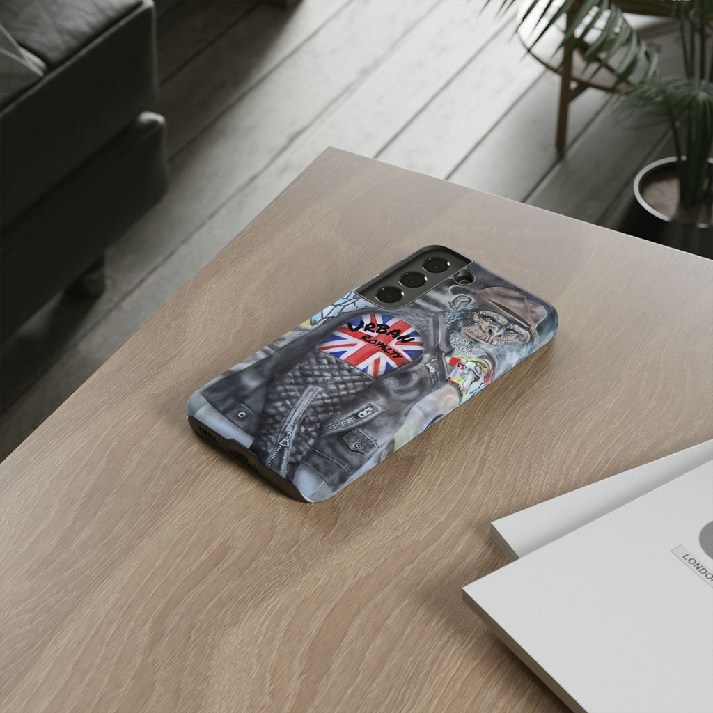 Urban Royalty Monkey Phone Case – Graffiti Biker Protective Cover
